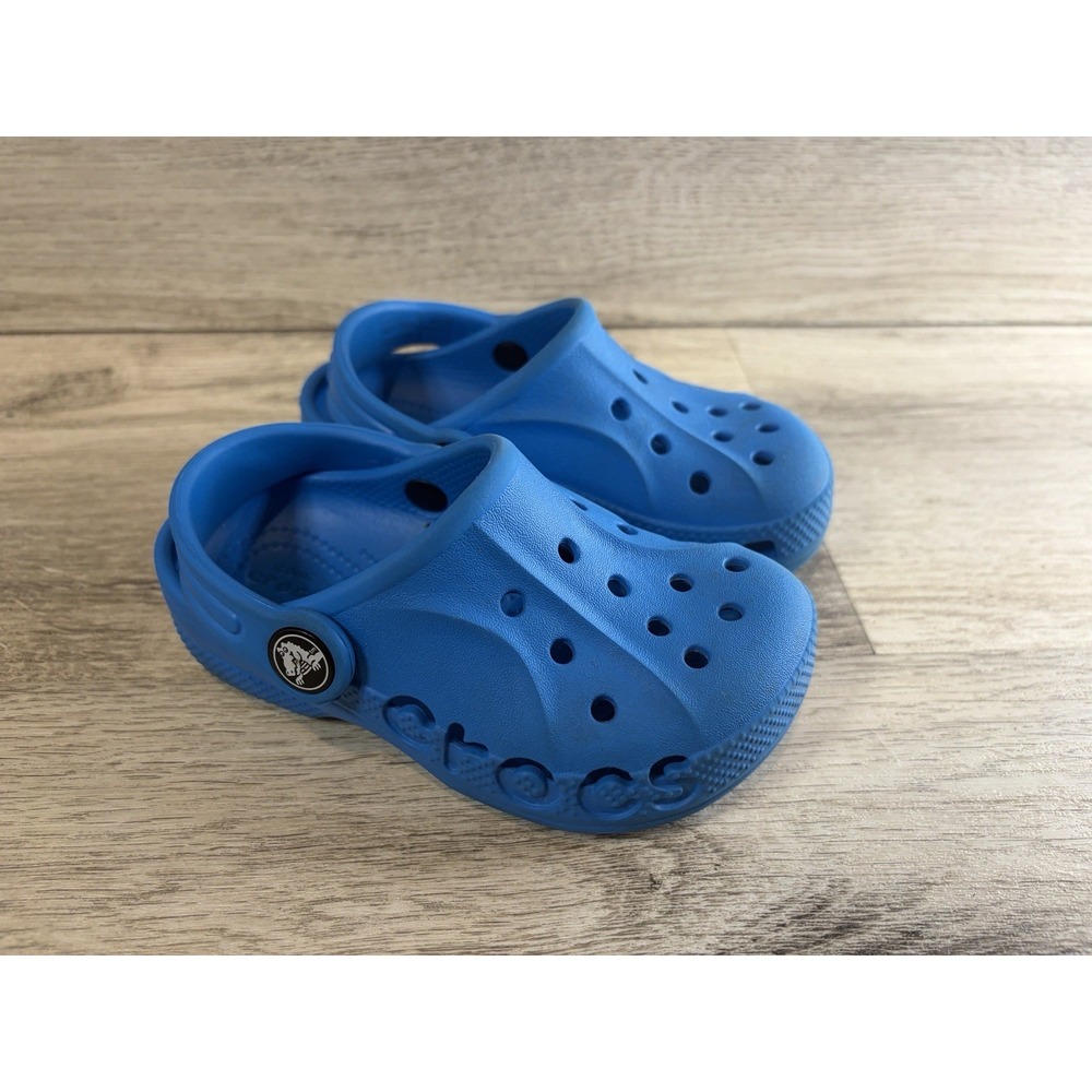 Crocs Classic Clogs Youth Boys Kids Size C 8 Blue Summer Waterproof Comfort
